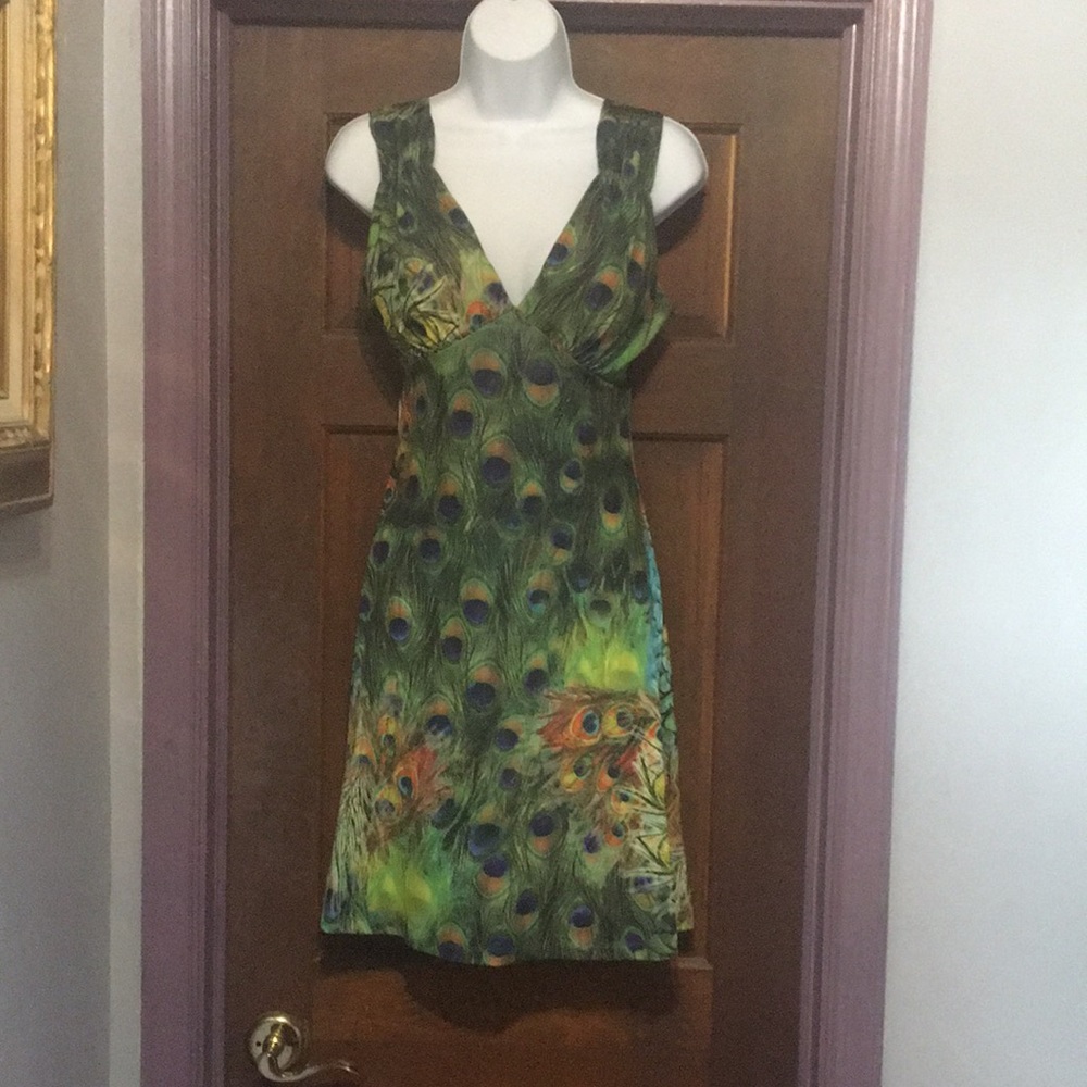 MT Collection size M peacock dress